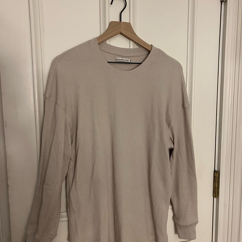 Abercrombie & Fitch Cream Sweater
